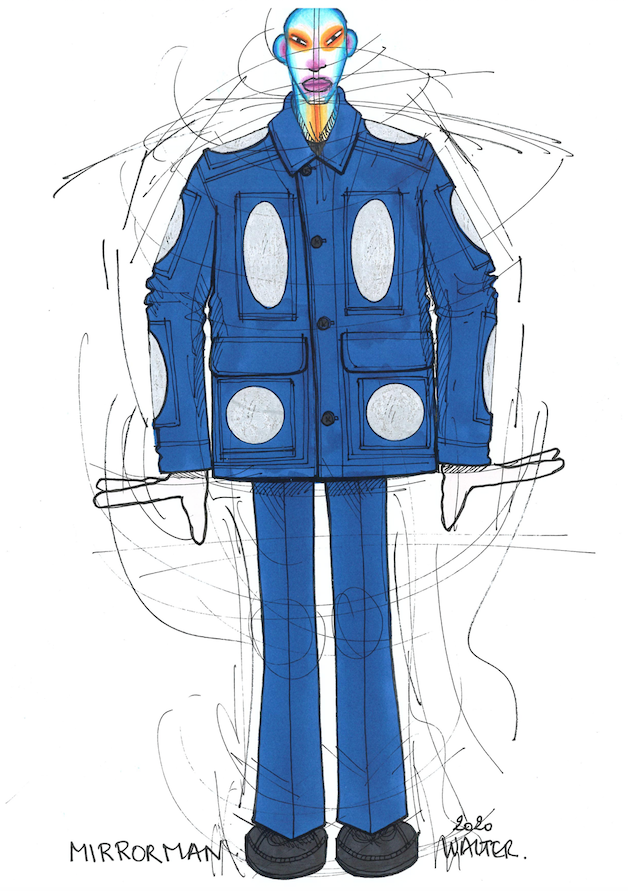 Walter van beirendonk 漫画 Walter Van Beirendonck, Jan Bosschaert, Marc Legendre - WALTER
